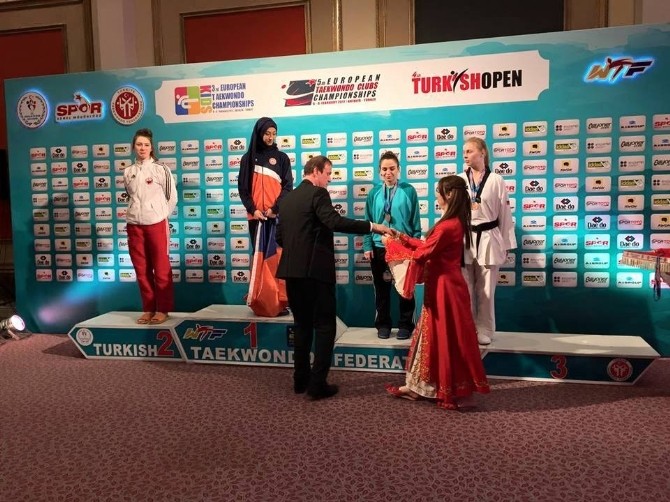 Bilecikli Taekwondocu Avrupa 3Üncüsü Oldu