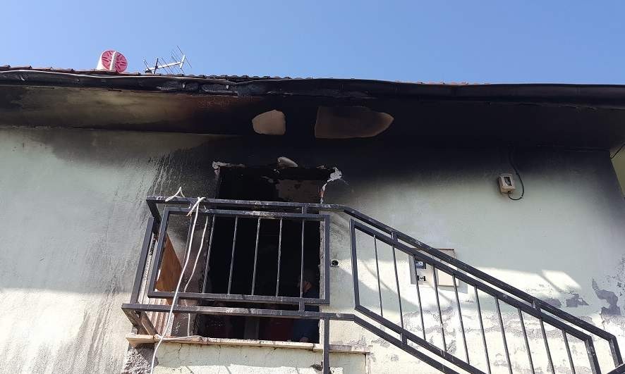 Bilecikte Ev Yangını