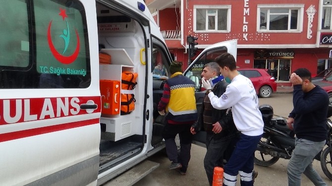Bilecikte Trafik Kazası, 1 Yaralı