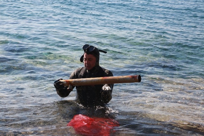 Bodrumda Deniz Dibi Temizlik Kampanyası 3. Kez Başladı