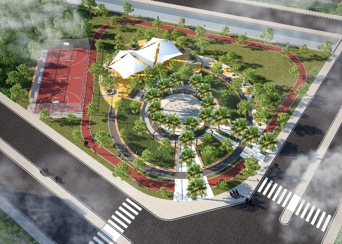 Bornovaya 5 Dönümlük Nefes Aldıracak Park