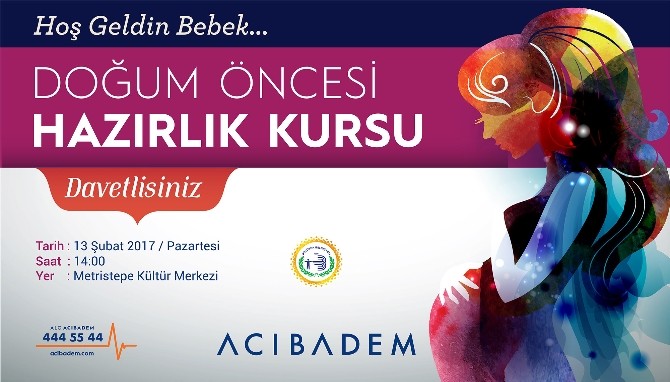 Bozüyükte “Hoş Geldin Bebek Doğum Öncesi Hazırlık Kursu Verilecek