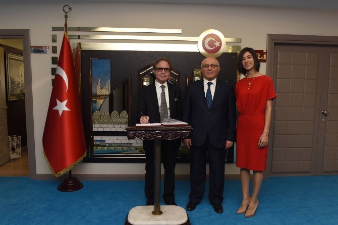 Brezilya Büyükelçisinden Adana Valiliğine Ziyaret