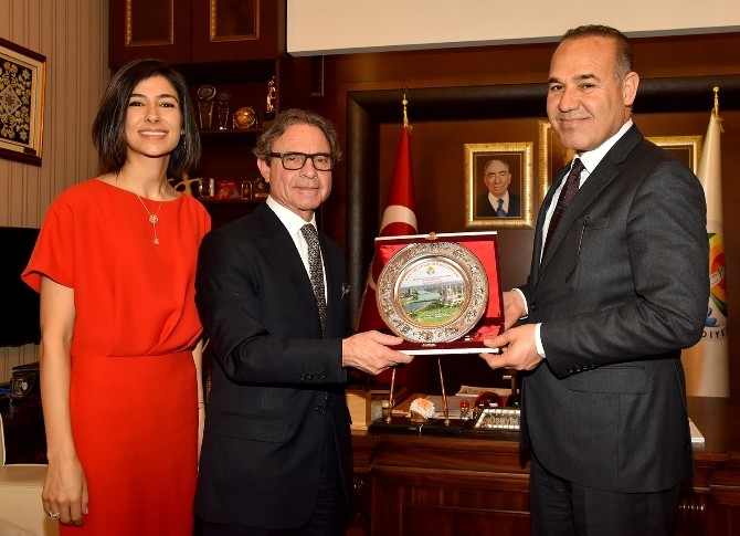 Brezilya Büyükelçisinden Başkan Sözlüye Ziyaret