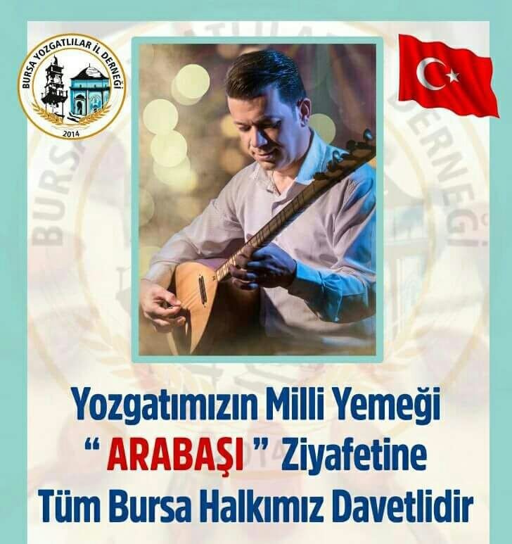 Bursadaki Yozgatlılar Arabaşı Ziyafetinde Buluşuyor