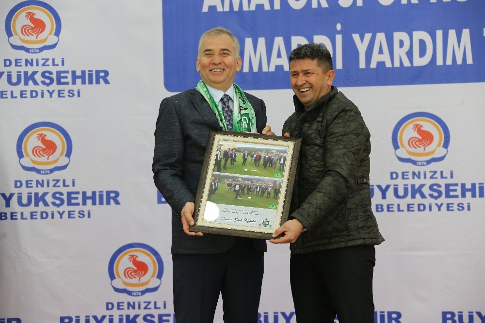 Büyükşehirden Amatör Spor Kulüplerine 900 Bin Tl Destek
