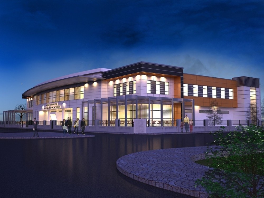 Büyükşehirden Bir Sosyal Tesis Daha