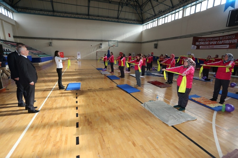 Büyükşehirden Tüm İlçelere Ücretsiz Spor Kursu