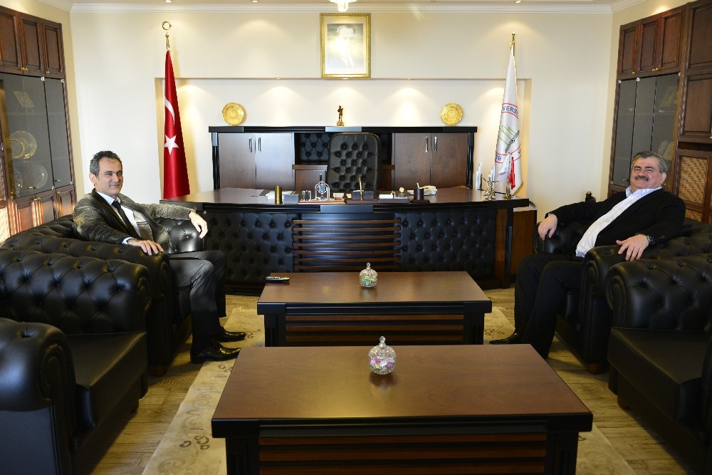 Çaturoğlundan Rektör Özere Ziyaret