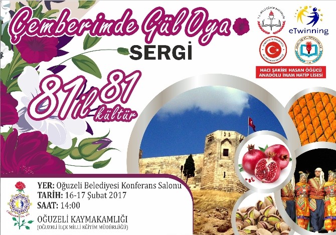 Çemberimde Gül Oya Sergisi Gaziantepe Geliyor