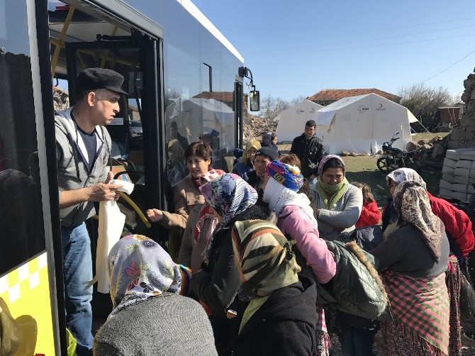 Depremzedelerden Türkiyeye Teşekkür