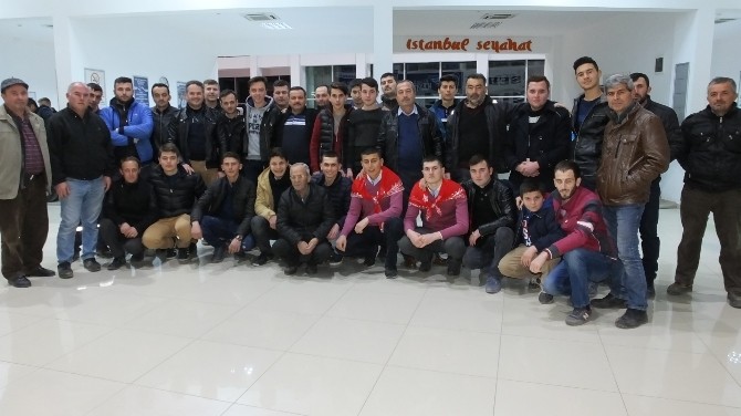 Dutlucalılar Asker Uğurladı