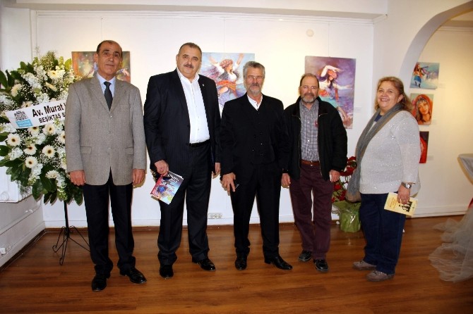 Efelerin Ressamı Eserlerini İstanbulda Sergiliyor