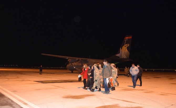 El-Bab Şehidi Yaylanın Naaşı Memleketi Giresuna Getirildi