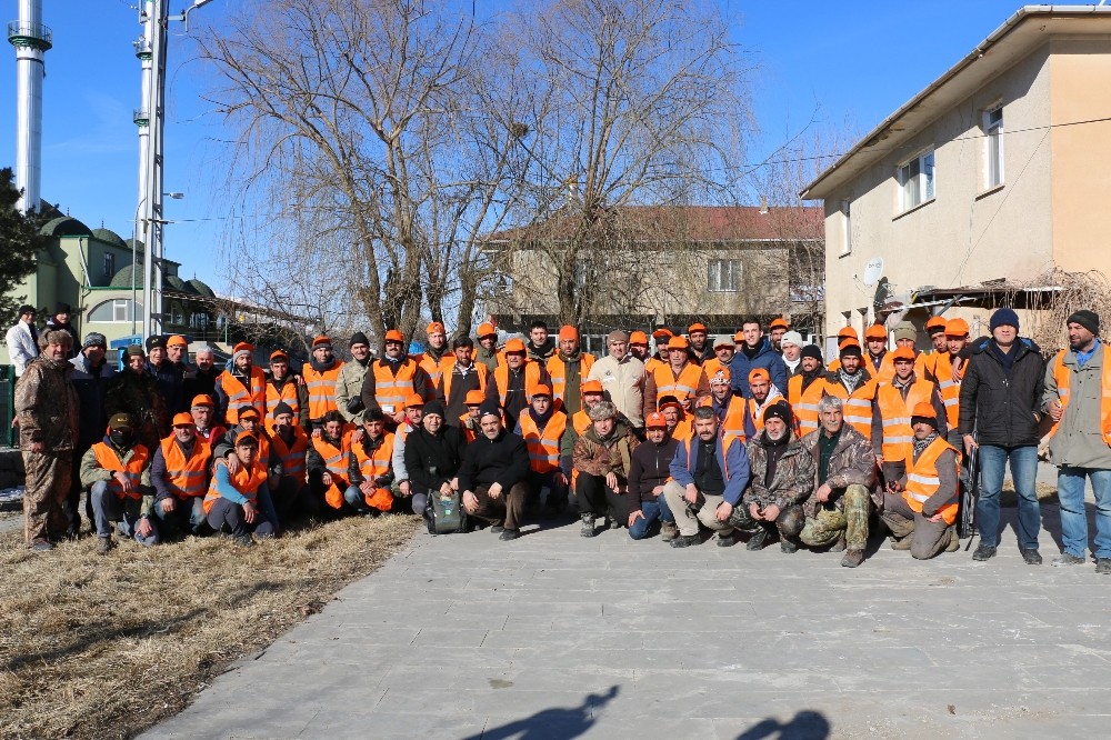 Erzincanda Sürek Avı