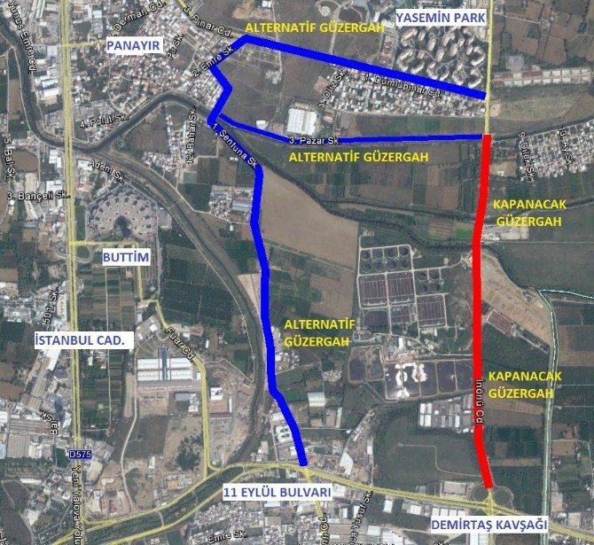 Eski Yalova Yolunda Trafik Düzenlemesi