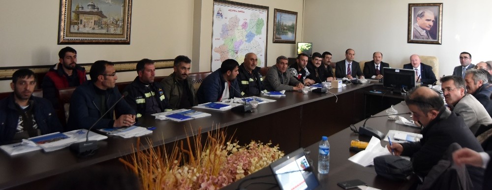 Eskiden İş Kazalarına Karşı Uygulamalı Eğitim