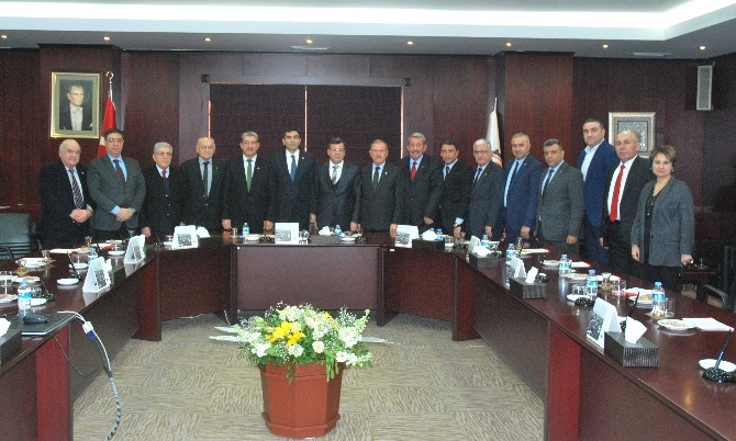 Esnaf Odalarından Gto Yönetimine Tebrik Ziyareti