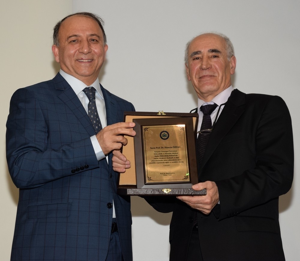 Esogü Prof. Dr. Hüseyin Özdağı Törenle Emekliliğe Uğurladı