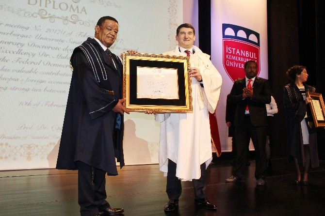 Etiyopya Cumhurbaşkanına Fahri Doktora