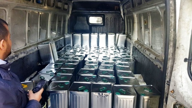 Gaziantepte Zabıtanın Yağ Denetimi