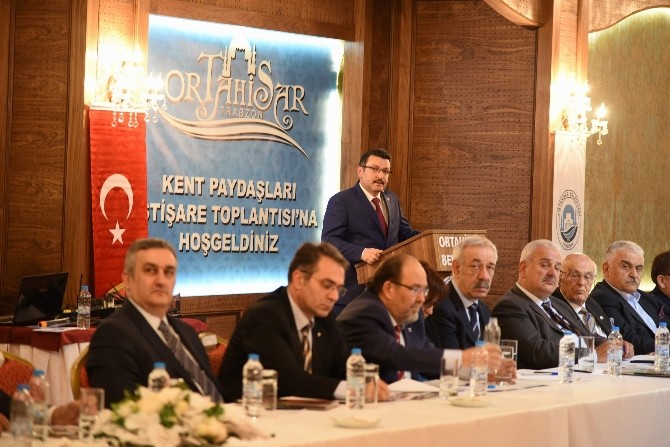 Genç, Kent Paydaşları İstişare Toplantısında Stklarla Bir Araya Geldi