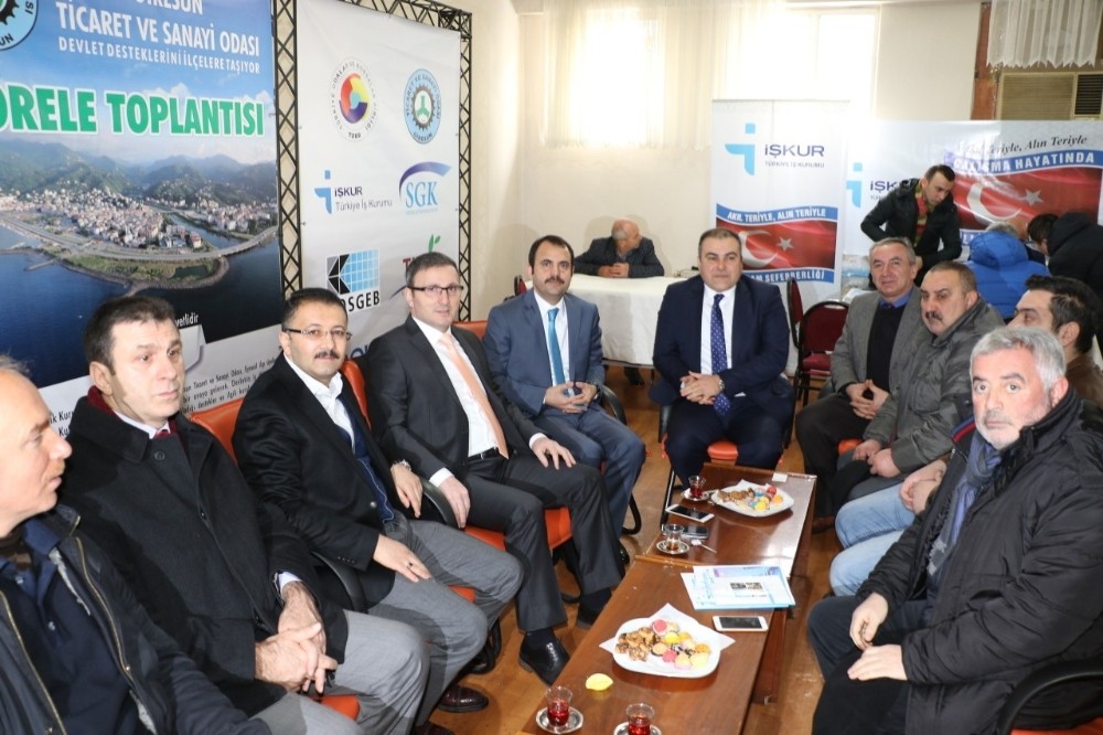 Giresun Ticaret Ve Sanayi Odası Görelede İş Dünyası İle Buluştu.