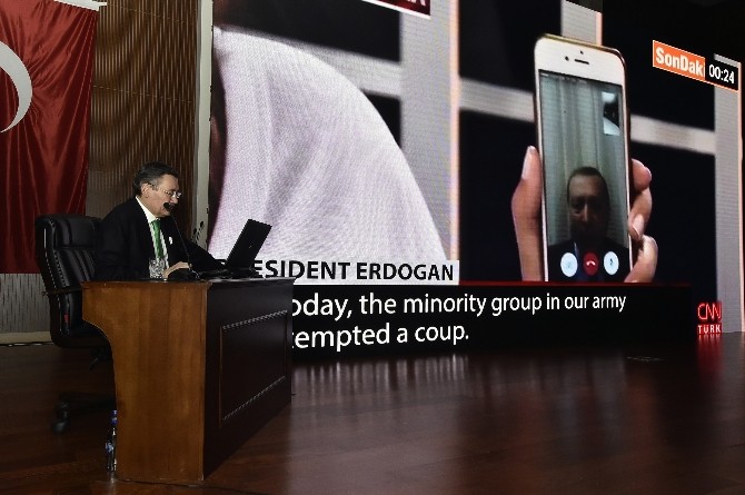 Gökçek, Avrupa Türk Demokratlar Birliği Teşkilatına 15 Temmuzu Anlattı