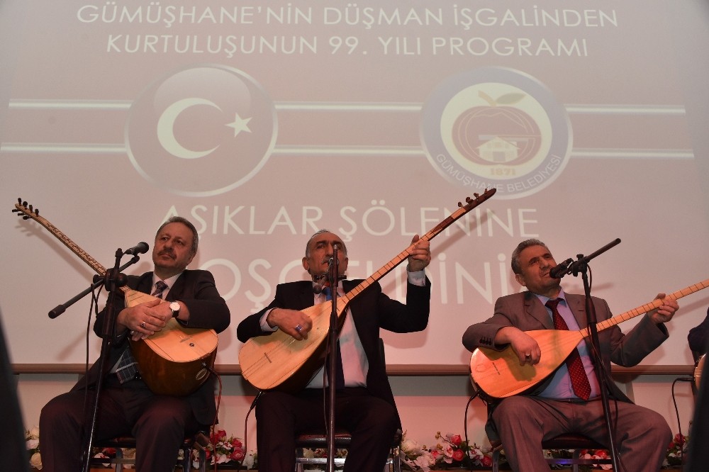 Gümüşhanede Kurtuluş Coşkusu Bir Gün Önceden Başladı