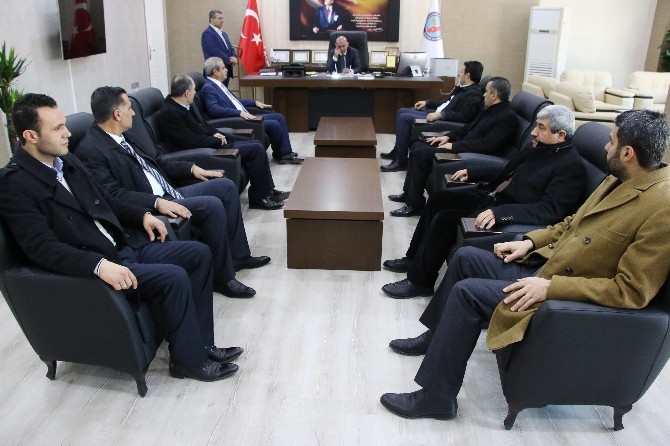 Haliliye Belediye Başkanı Demirkoldan Bozova Ziyareti