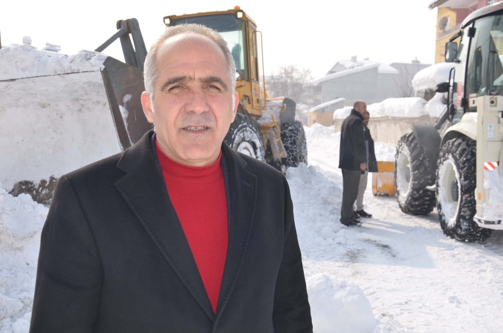 Hasköyde Karla Mücadele Çalışması