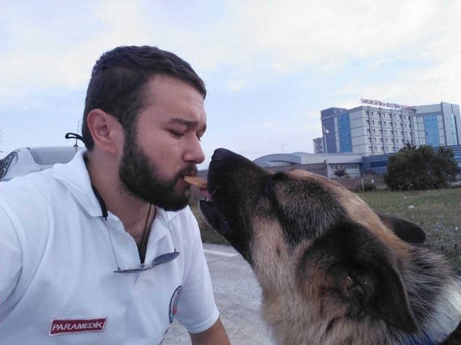 Hava Ambulansının Kayıp Bekçi Köpeğini Bulana Bin Lira Ödül