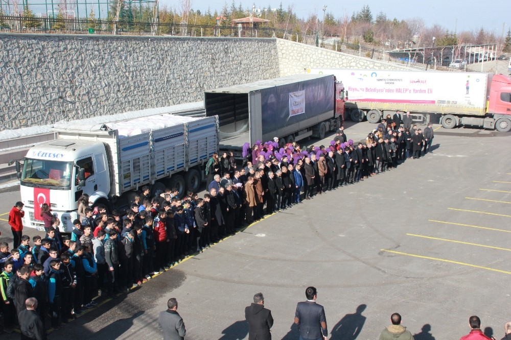 Haymanadan Halepe Yardım Eli