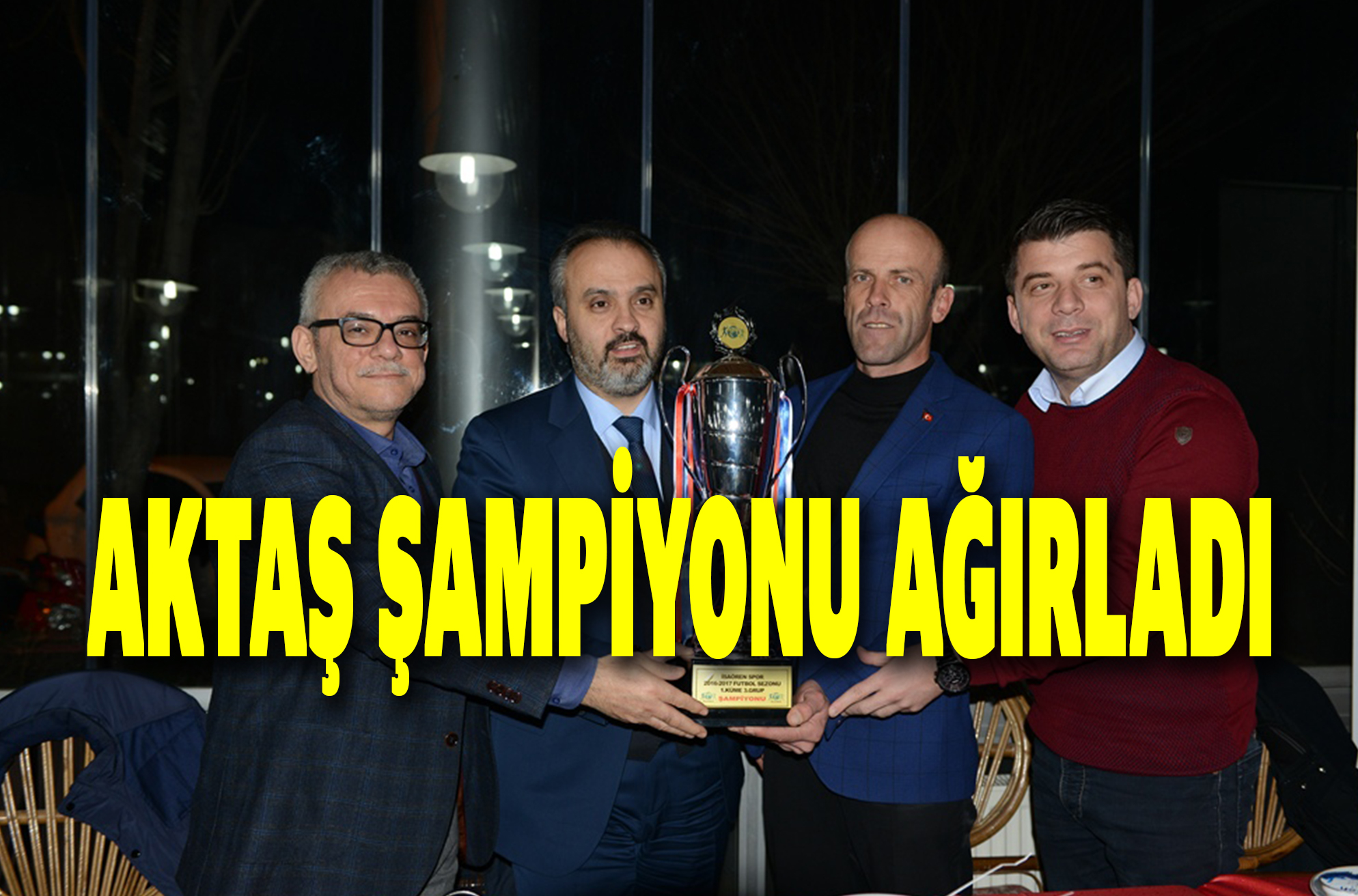 AKTAŞ ŞAMPİYONU AĞIRLADI