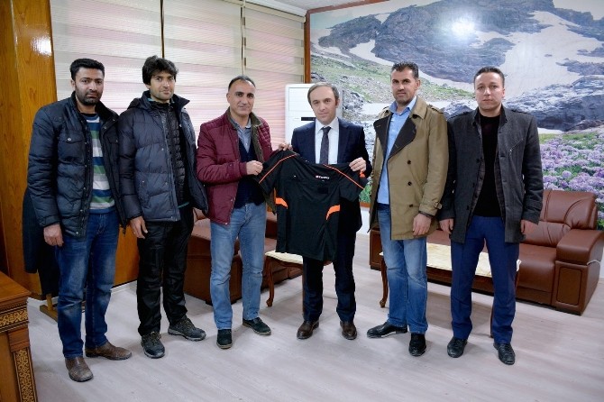 İl Hakem Heyetinden Başkan Vekili Epcime Ziyaret