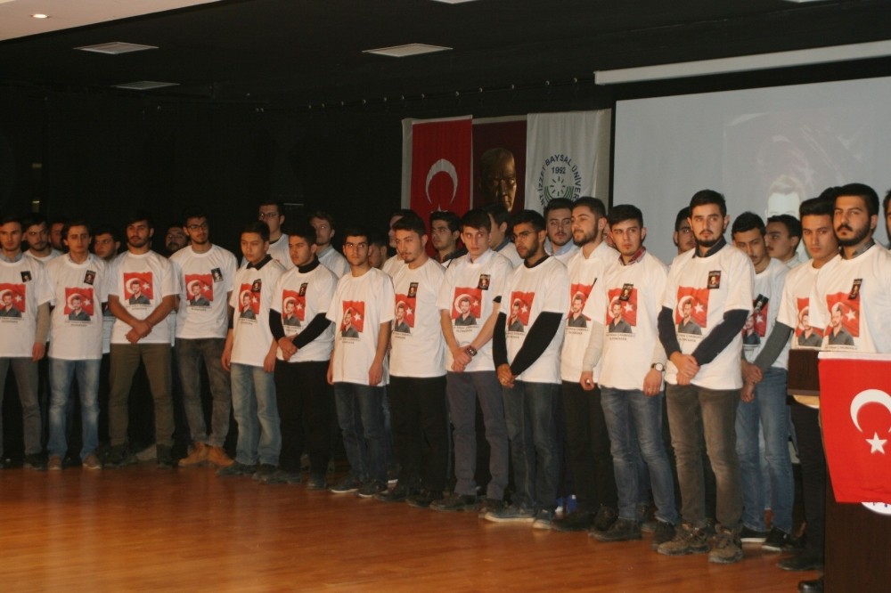 İzmirde Öldürülen Fırat Çakıroğlu Boluda Anıldı