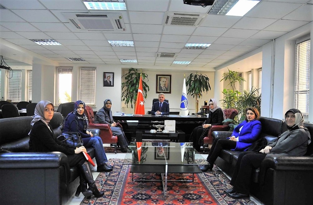 Kademden Rektör Elmasa Ziyaret