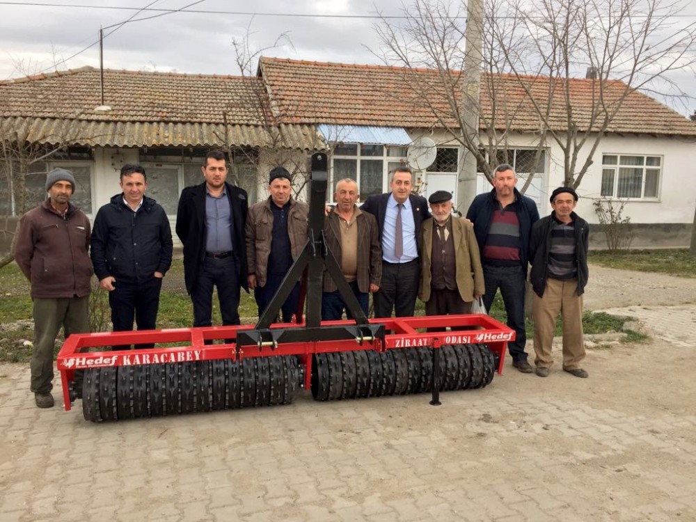 Karacabey Ziraat Odasından Köylere Mısır Baskı Makinesi