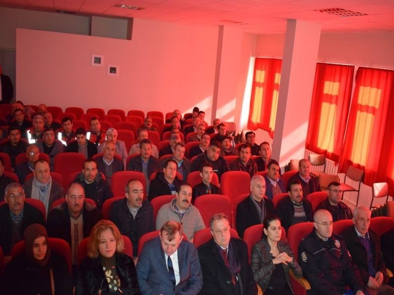 Karacasuda Öğrenci Taşıma Güvenliği Toplantısı Yapıldı