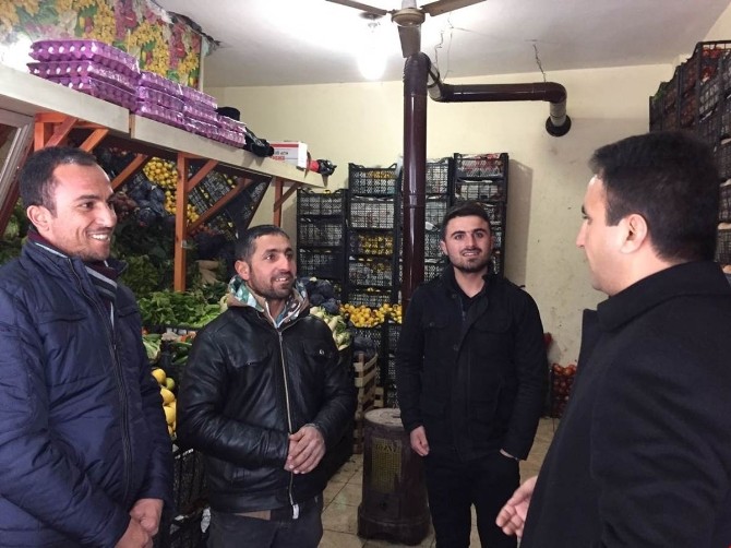 Kaymakam Dündarın Esnaf Ziyaretleri Devam Ediyor