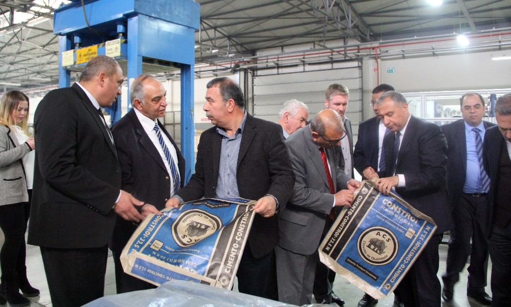 Kıbrıslı Sanayiciler Aosbyi Gezdi