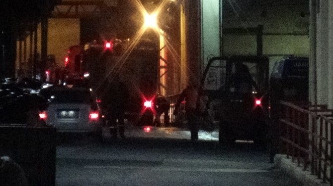 Kınalıda Fabrika Yangını