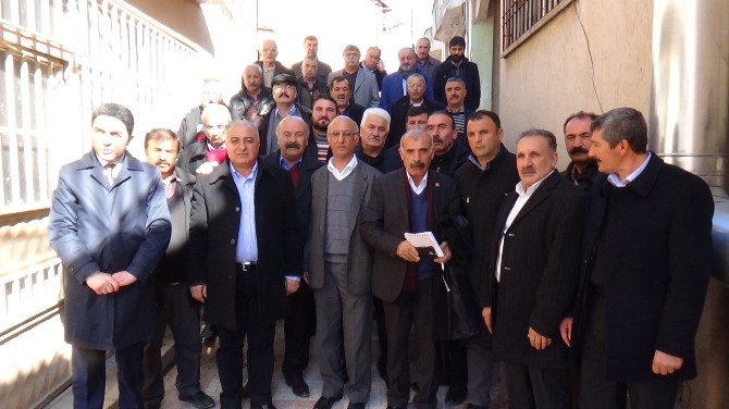 Kirazdan Chp Akçadağ İlçe Yönetimine Hayırlı Olsun Ziyareti