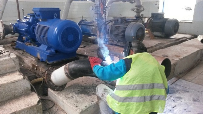 Kırkağaçta 20 Yıllık İçme Suyu Tesisi Yenileniyor