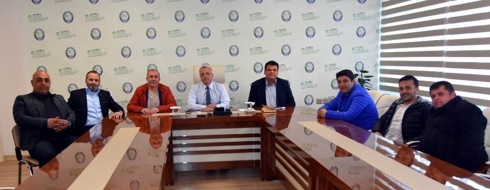 Kocaçeşmespordan Başkan Kaydaya Ziyaret