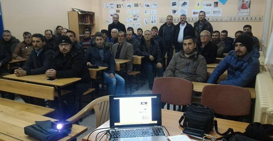 Lapsekide Avcılık Kursu Eğitimleri Başladı