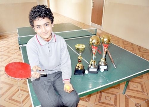 Malatyalı Minik Tenisçi Alican Şeker Fransada, Türkiyeyi Temsil Edecek