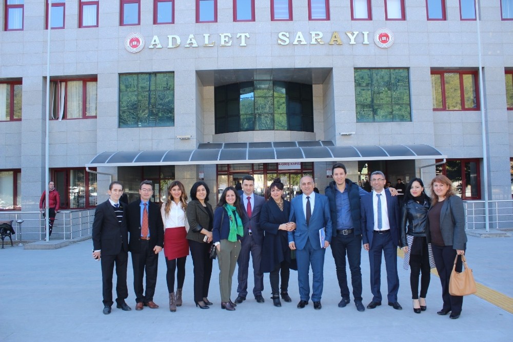 Manavgat Adliyesinde İncelemelerde Bulundular