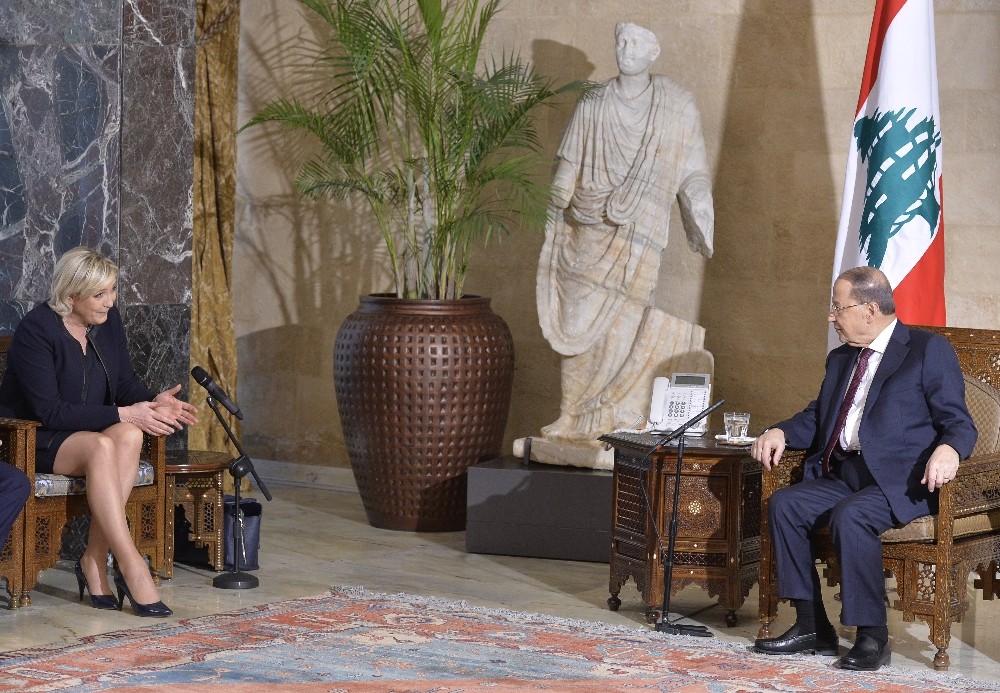 Marine Le Pen Lübnanda