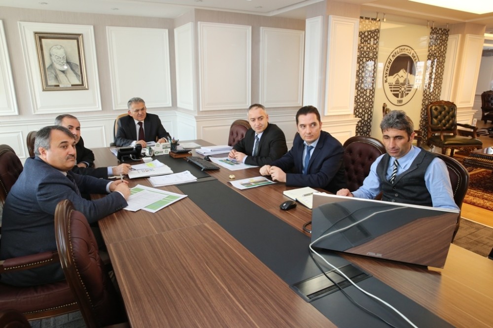 Melikgazi Belediyesinde Planlama Ve Koordinasyon Toplantısı